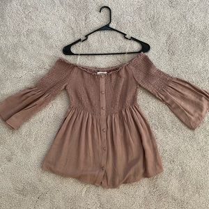 Boutique Strapless Blouse